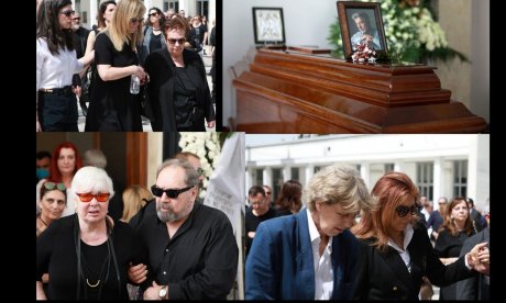 Γιάννης Φέρτης: Πλήθος κόσμου στην κηδεία του - Τα δάκρυα της Ντενίση & η συγκίνηση της Τσανακλίδου