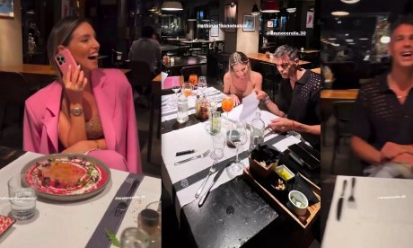 Οικονομάκου: Στιγμιότυπα από το ρομαντικό δείπνο με τον Μπρούνο Τσερέλα στο Μιλάνο