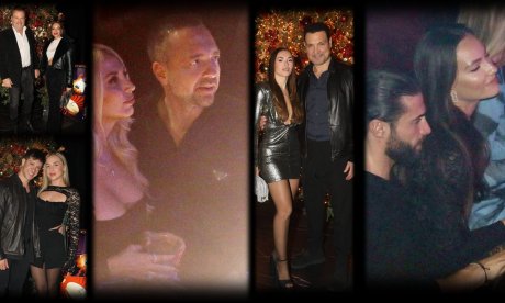 Night out για τους celebs τις γιορτινές μέρες!Δεν προλαβαίναμε να φωτογραφίζουμε ερωτευμένα ζευγάρια