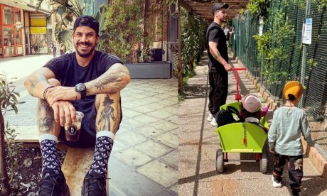 Άκης Πετρετζίκης: Daddy day care στο ζωολογικό κήπο με τον Αχιλλέα και την Ακυλίνα