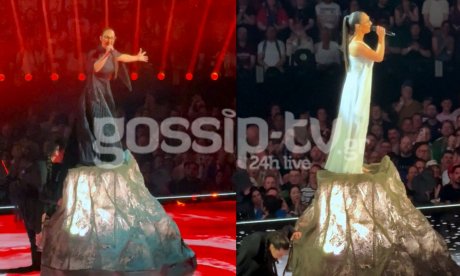 Eurovision 2025 - Αποστολή στη Βασιλεία: Ο «μαγικός» τρόπος με τον οποίο η Klavdia άλλαξε φόρεμα!
