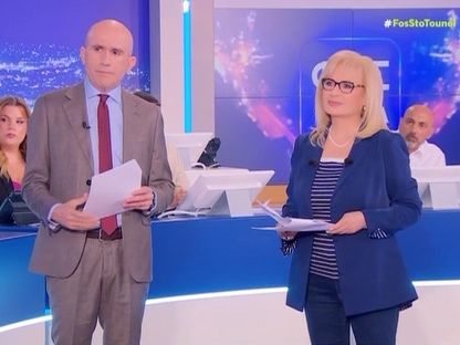 Η Αγγελική Νικολούλη στα μπλε «λήγει» την υπόθεση της Αμαλιάδας αλλά πρώτο trend είναι ο κύριος Λέων