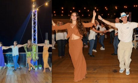 Ο ξέφρενος «Ικαριώτικος» της Παπαρίζου & το νησιώτικο γλέντι της Evangelia με τον Good Job Nicky