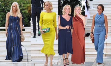 Προεδρικό Μέγαρο: Εκλεκτές εμφανίσεις στη δεξίωση για την 51η επέτειο αποκατάστασης της Δημοκρατίας
