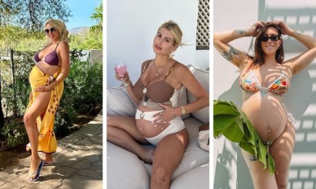 Μπικίνι και κοιλίτσα; Ναι! Οι διάσημες που απογείωσαν το maternity beachwear