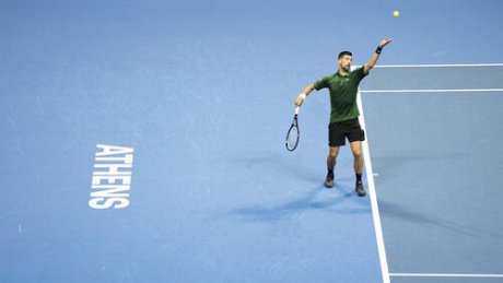 Όταν ο Νόβακ Τζόκοβιτς πάτησε το πόδι του στο Telekom Center Athens