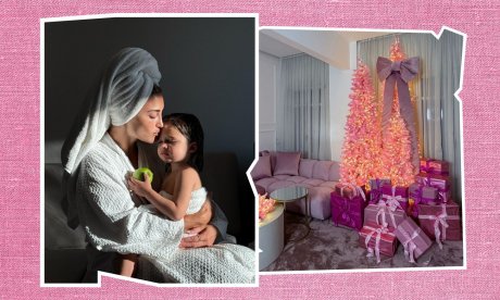 Το πιο aesthetic χριστουγεννιάτικο σκηνικό στο σπίτι της Ιωάννας Τούνη με τη βοήθεια του μικρού Πάρη