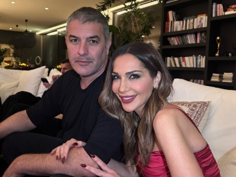 Το «ευχαριστώ» της Δέσποινας Βανδή,  η σπάνια φωτό με τα 2 της παιδιά & η γιορτή του Μπισμπίκη