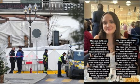 Κραν Μοντανά: Αγνοείται η 15χρονη Ελληνίδα Αλίκη Καλλέργη μετά τη φονική πυρκαγιά