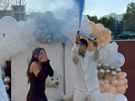 Ο «Κατσούλης junior» είναι καθοδόν: Το gender reveal πάρτι και το σχόλιο της Καρολίνας Καλύβα