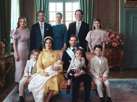 Όταν η 38χρονη Σαντρίν Ρουσέλ, ετεροθαλής αδελφή της Αθηνάς Ωνάση, έγινε νονά σε royal βάφτιση