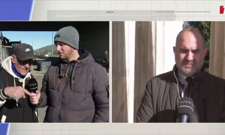 Άγριος καβγάς Μαρκόπουλου με αγρότη σε απ ευθείας μετάδοση