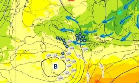 Καιρός - Ιταλοί μετεωρολόγοι: Έντονη κακοκαιρία και πυκνές χιονοπτώσεις την επόμενη εβδομάδα