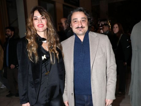 Βασίλης Χαραλαμπόπουλος & Λίνα Πρίντζου σε σπάνια επίσημη έξοδο που δεν «φώναζε» αλλά «έλεγε» πολλά