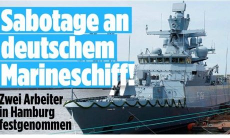 Bild: «Σαμποτάζ στο γερμανικό Πολεμικό Ναυτικό» - Συνελήφθησαν ένας Έλληνας και ένας Ρουμάνος