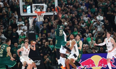 Παναθηναϊκός AKTOR - Ρεάλ Μαδρίτης 82-81: Πράσινη εποποιία και τέζα η Ρεάλ