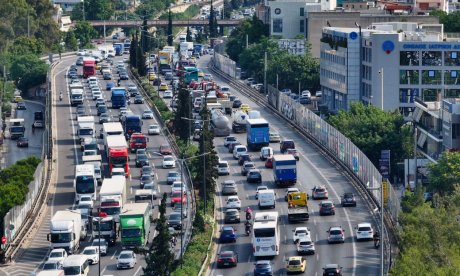 Κηφισός: Μεσημέρια τα μεγαλύτερα μποτιλιαρίσματα - Κίνηση με ταχύτητα 36 χλμ την ώρα την Παρασκευή