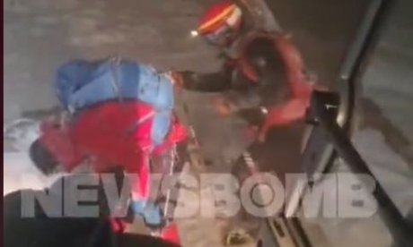 Βίντεο ντοκουμέντο από την επιχείρηση διάσωσης των 2 ορειβατών στον Παρνασσό