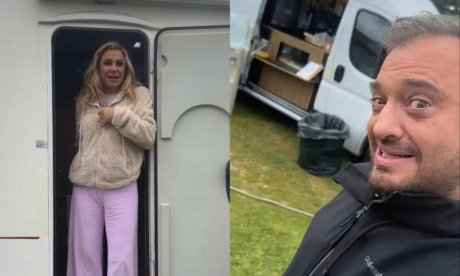 Κατερίνα Καραβάτου – Χρήστος Φερεντίνος: Το νέο βίντεο, τα πειράγματα, ο Μπραντ Πιτ & το τροχόσπιτο