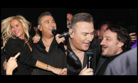 Τα «έδωσαν» όλα Μπεκατώρου - Χαραλαμπόπουλος στον Ρέμο! Το γλέντι στο NOX