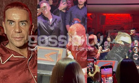 Μαζωνάκης:Στο πάρτι για τα 54α γενέθλιά του το dress code ήταν total black & εμφανίστηκε με κόκκινα!