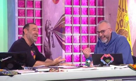 Ράδιο Αρβύλα: Το σώσε στο πλατό της εκπομπής με το σαρδάμ του Κανάκη - Δεν μπορούσαν να σταματήσουν