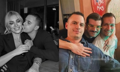 Ο Κουτσουμπής της Καινούργιου πόζαρε στον φακό με τον Φίλιππο Τσαγκρίδη