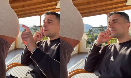 Επικό!Ο Σάκης Κατσούλης ανυπομονεί να γνωρίσει τον γιο του & του... κλείνει ραντεβού από την κοιλιά!