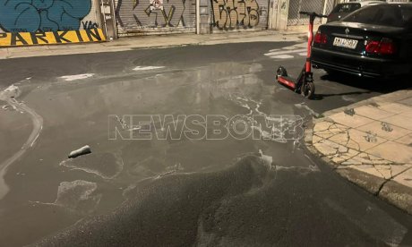 Κυψέλη: Γέμισε ο δρόμος με αθηναϊκό σχιστόλιθο - Τι είναι το σπάνιο  πέτρωμα