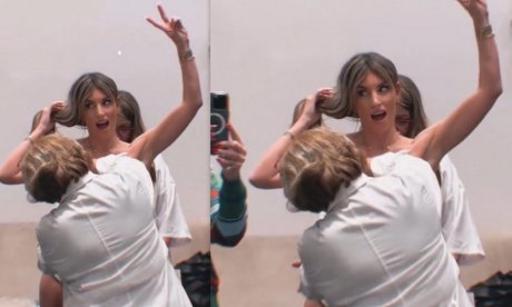 Αθηνά Οικονομάκου: Στιγμιότυπα από την πρώτη πρόβα νυφικού στο ατελιέ της Σήλιας Κριθαριώτη!