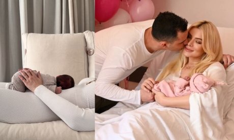 Κατερίνα Καινούργιου: Το νέο βίντεο με το νεογέννητο μωράκι της «έριξε» το instagram