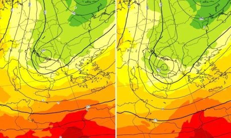 Καιρός: «Διπρόσωπος» το Σαββατοκύριακο - Πότε βλέπουν οι Ιταλοί μετεωρολόγοι κάθοδο ψύχους