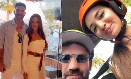 Η Ρία Ελληνίδου κάνει τραμπολίνο στο σαλόνι του Αλεξάνδρου: «Για τον Πάρη το πήρα, άλλος μπήκε μέσα»