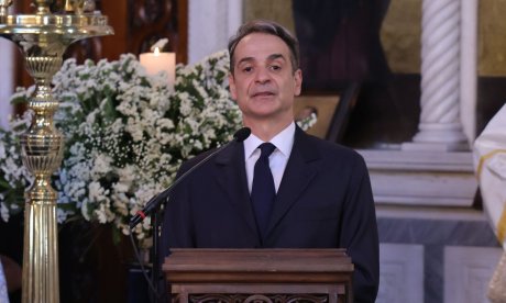 Νίκος Ταγαράς: Θρήνος στο τελευταίο «αντίο» - Ο επικήδειος που εκφώνησε ο Μητσοτάκης