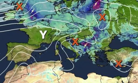 Καιρός: Καταιγίδες, χαλάζι και κεραυνοί - Πότε θα «χτυπήσει» την Αττική η κακοκαιρία
