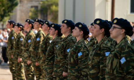 Ορκίστηκαν οι πρώτες γυναίκες που παρουσιάστηκαν εθελοντικά στο στρατό