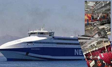 Το τελευταίο ταξίδι του «Αίολος Κεντέρης»: Η στιγμή που καταλήγει σε διαλυτήριο για παλιοσίδερα