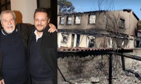 Τάσος Χαλκιάς: Η πυρκαγιά κατέστρεψε ολοσχερώς το εξοχικό του –Η συγκλονιστική ανάρτηση του γιου του