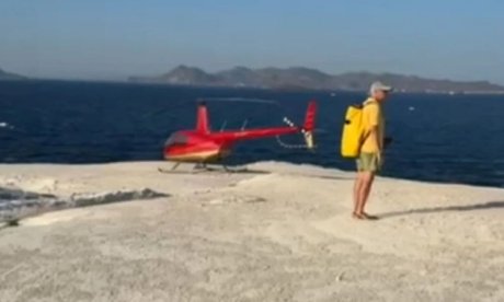 Μήλος - Ελικόπτερο στο Σαρακήνικο: «Δεν... κινδύνευσε κανείς», η απίστευτη δικαιολογία του χειριστή
