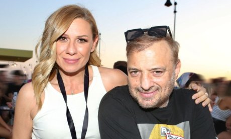 Κατερίνα Καραβάτου - Χρήστος Φερεντίνος: Σε πανηγύρι λίγο πριν την πρεμιέρα τους στην ΕΡΤ