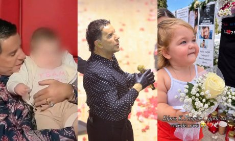 Μαζωνάκης: «Σήκω κ. Γιώργο, ήρθε το παιδί σου»–H μικρούλα που δεν πρόλαβε να βαφτίσει, στο μνήμα του