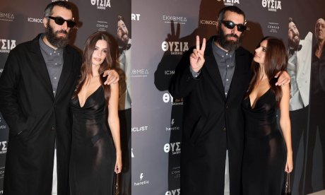 Έμιλι Ραταϊκόφσκι και Ρομέν Γαβράς: Μαζί στην Αθήνα για την πρεμιέρα της νέας του ταινίας «Θυσία»