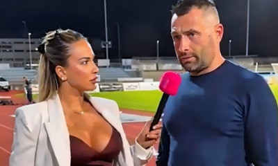 Προπονητής στην Τσεχία αποφεύγει να κάνει eye contact με πληθωρική δημοσιογράφο και γίνεται viral