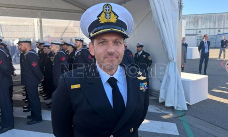 Ο Βασίλης Καραγιαννάκης, κυβερνήτης της φρεγάτας «Νέαρχος» στο Newsbomb: «Είναι μεγάλη τιμή»